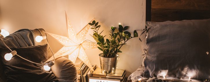 Cozy Bedroom 725x285