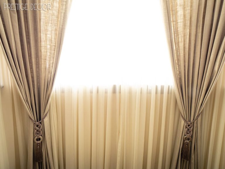 18 sheer drapes with side panels