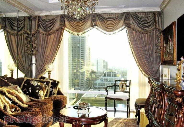 Majestic window treatments by Prestige Decor