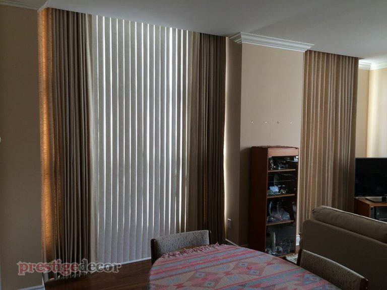 blinds with curtains