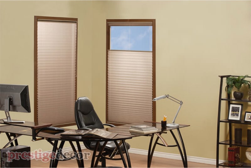 commercial pleated shades