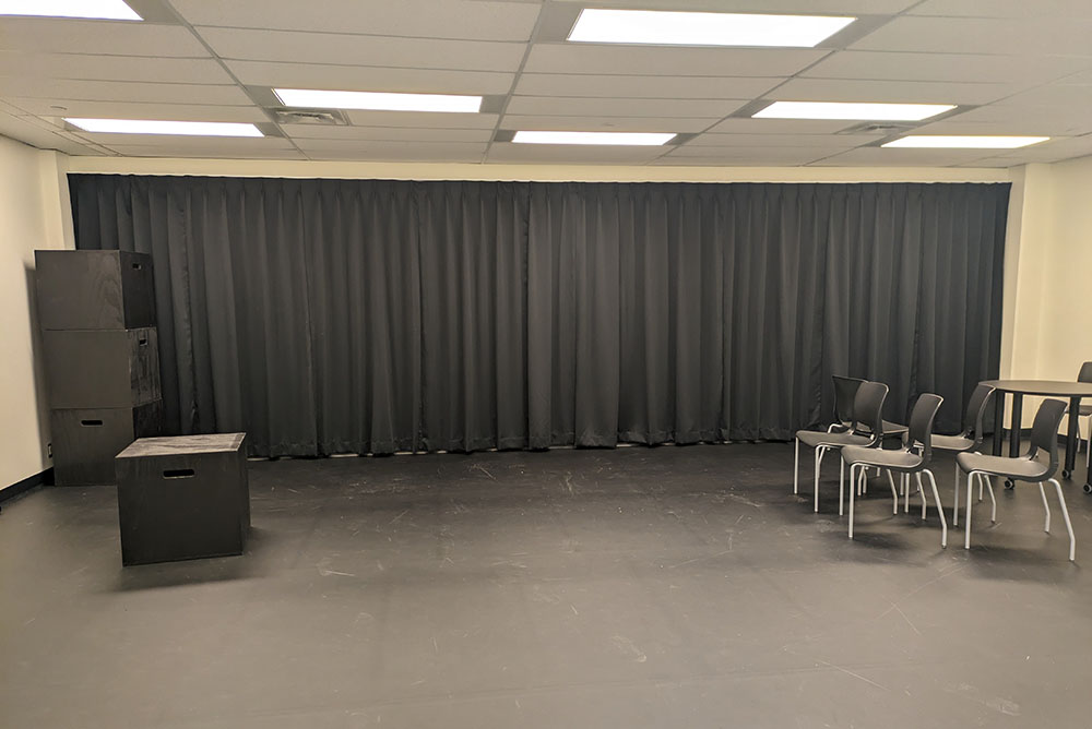 school stage curtains
