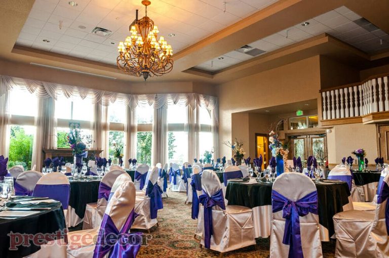 wedding reception commercial curtains