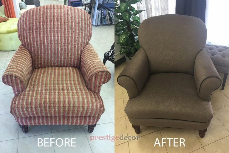 traditional big arm chair upholstery