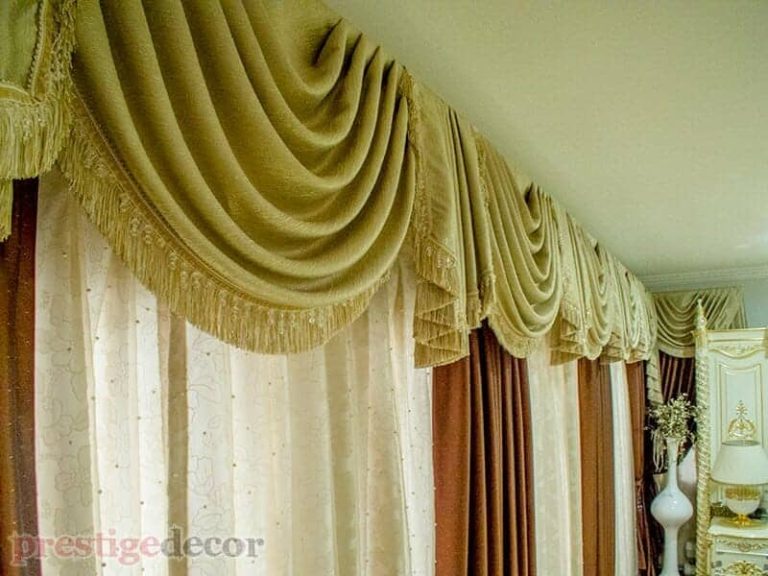 custom curtains with swags 4