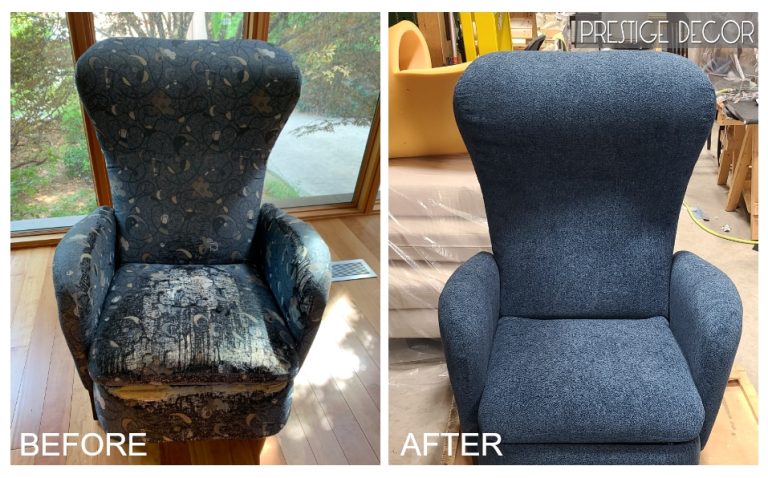 retro arm chair upholstery toronto
