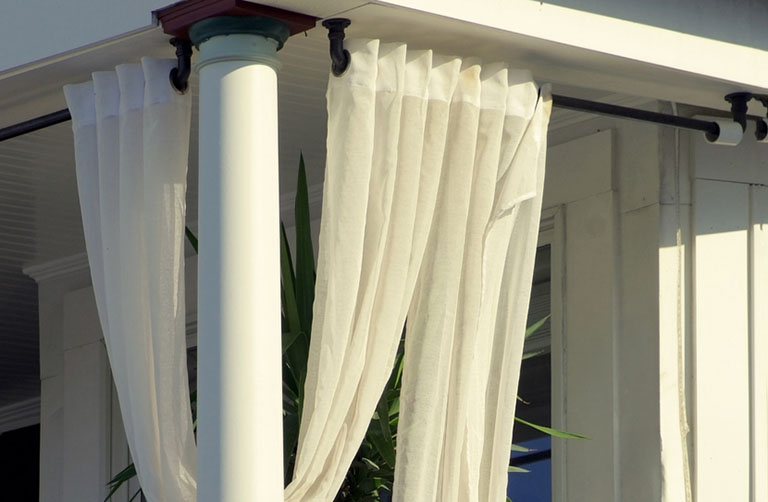 Outdoor Curtain Rods