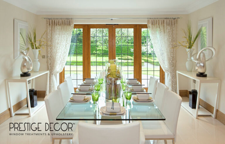 Dining Room Custom Curtains Oakville